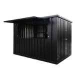 BARCONTAINER 3×2 XL METER SCHWARZ RAL 9005 - Bild 2