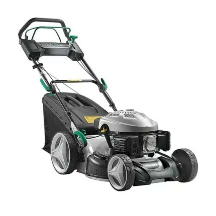 Benzin Rasenmäher – 3,77 PS | 46cm Schnittbreite | 60L Fangkorb | Antrieb | 7-Schnittstufen
