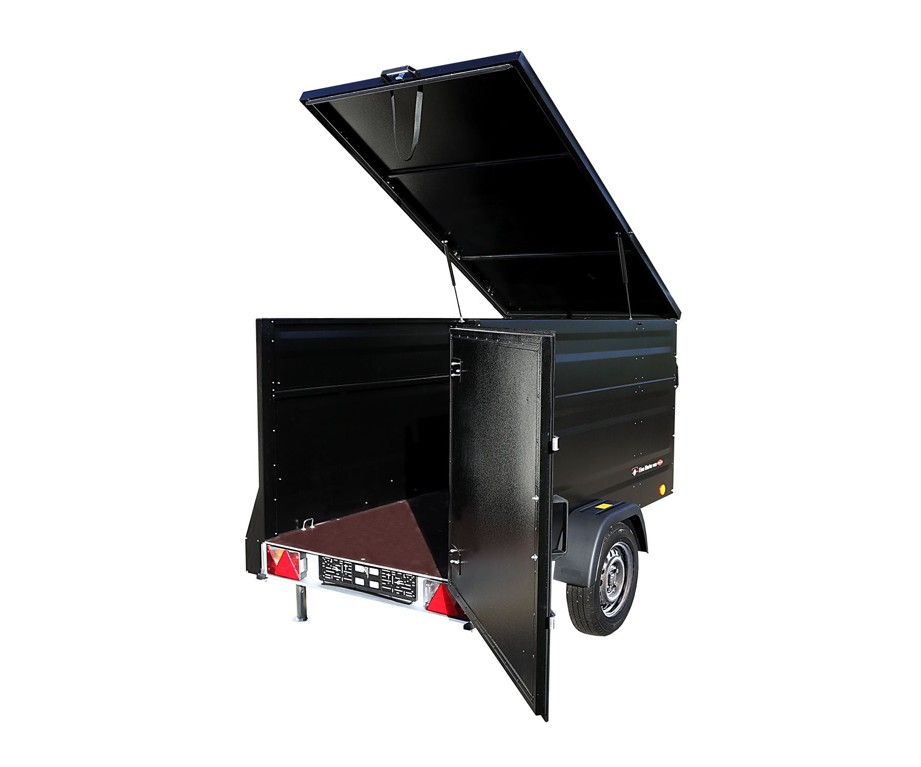 4Z9A6259-frei_2_1920x1920.jpg TPV Kofferanhänger 1300kg KT-EB3 Plus Bordwanderhöhung Geschlossen Gebremst Schwarz - Bild 1