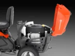 Husqvarna Frontmäher R 112C mit Mähdeck Combi 85 – Winterpaket mit Schneeschild, Gummileiste und Schneeketten – Modell 2023 - Bild 8