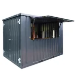 Bar Container 3×2 Meter Anthrazit RAL 7016 - Bild 2