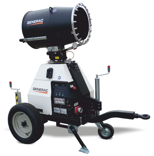 GENERAC Dust Fighter DF 4500 elektrischbetriebenes Staubbindesystem