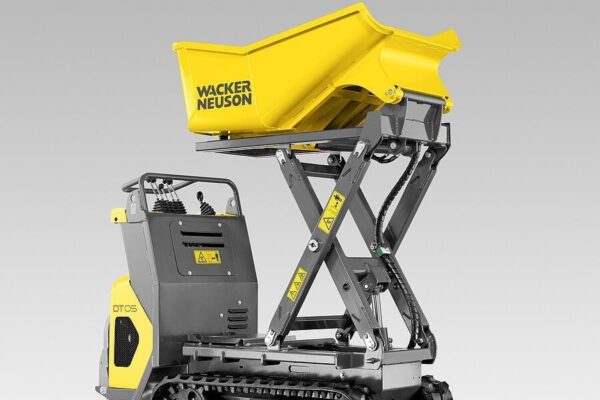 Wacker Neuson DT08 Minidumper mit Hochkippmulde 800kg Zuladung