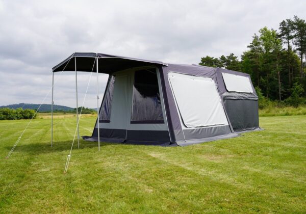 TPV Offroad-Campinganhänger KT-EB3 Offroad-Camper 2.0 1300kg Gebremst + Vorzelt und Sonnendach
