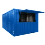 Bar Container 3×4 XL Meter Blau RAL 5015 - Bild 2