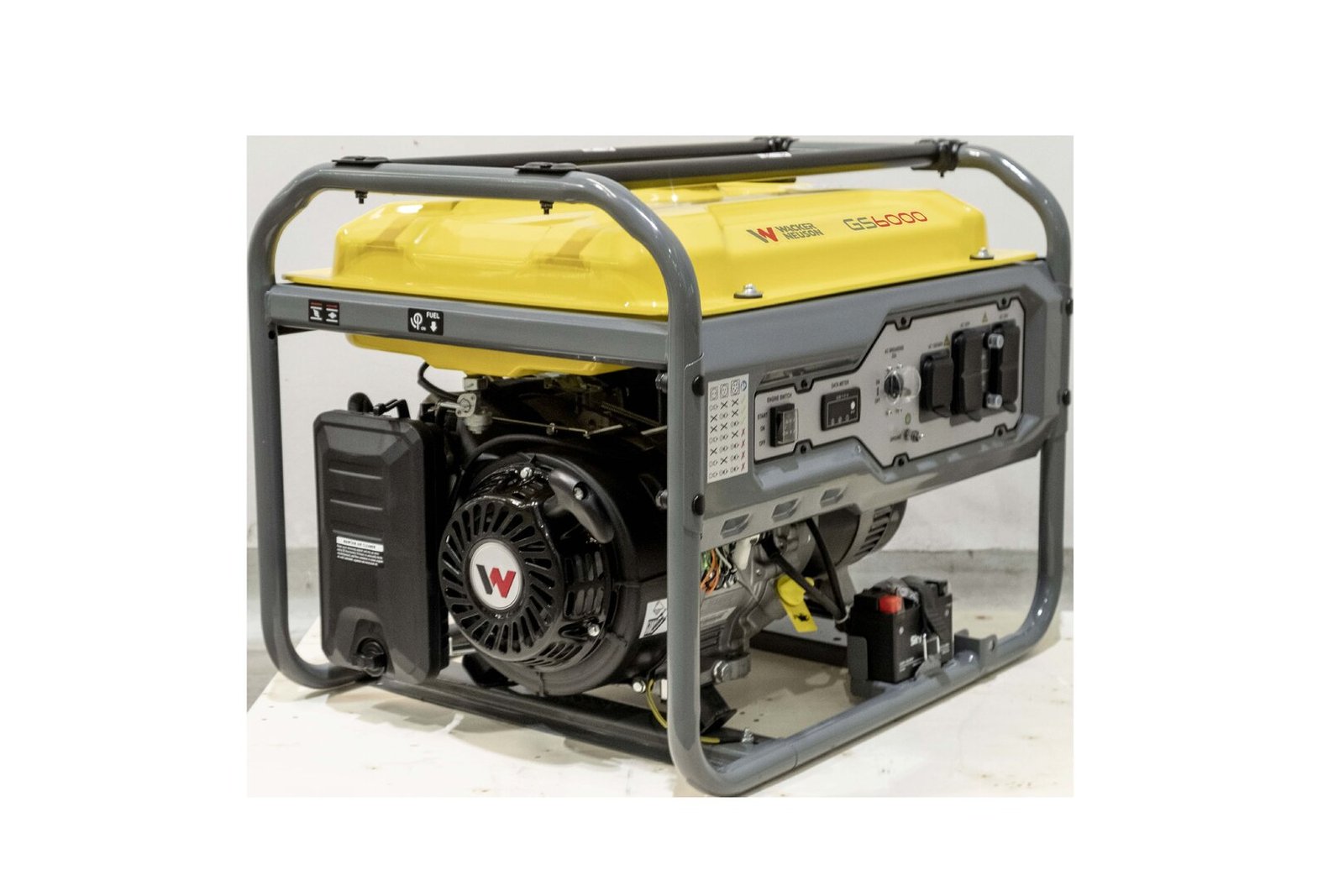GS6000_Klein.jpg WACKER NEUSON GS 6000G benzinbetriebener Stromerzeuger 230 Volt | 5,5 kW - Bild 1