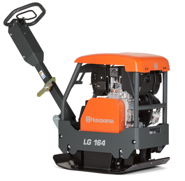 HUSQVARNA LG 164 Hatz Diesel – Rüttelplatte reversierbar mit 170 kg | VORFÜHRGERÄT