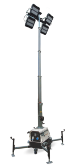 PRAMAC / Generac Linktower T4 elektrischbetriebener Lichtmast - Bild 2
