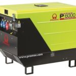 PRAMAC P 6000 TYA AVR dieselbetriebener Stromerzeuger 230 / 400 V | 6,9 kVA (E-Starter)
