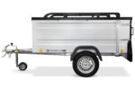 Dachzelt Auto Anhänger 1000kg KT-EB2 – Aluminium Zinkbeschichtung - Bild 3