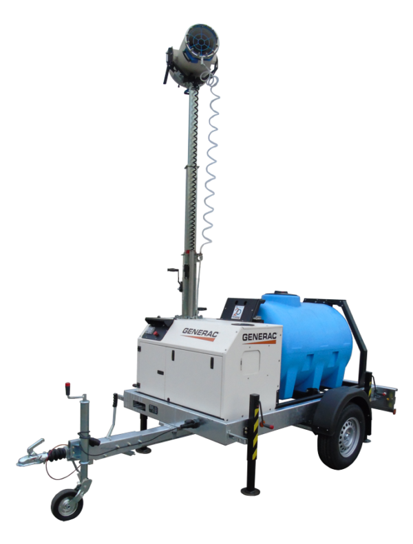 GENERAC Dust Fighter DF 3000 MPT dieselbetriebenes Staubbindesystem