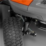 HUSQVARNA TC 242 T mit Schneeschild 120Plus & Gartentraktoren Anhänger 275 - Bild 9
