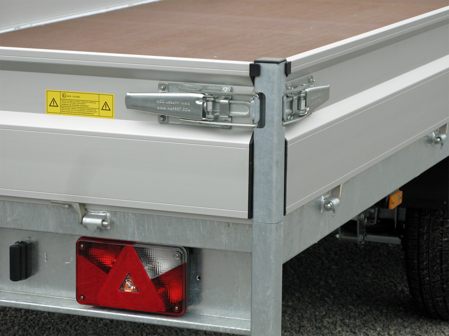 Hapert Azure H-2 – 3500 – 5050 x 2000 Parabelfederung – Niedriges Fahrwerk - Bild 7