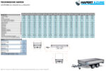Hapert Azure H-2 – 3500 – 5050 x 2000 Niedriges Fahrwerk – Bereifung 195/50R13C - Bild 3