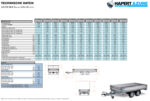 Hapert Azure H-2 – 3000 – 3350 x 1800 Multi Niedriges Fahrwerk – Auffahrpaket - Bild 7