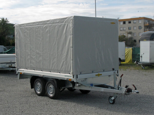Humbaur HT203116 Planenaufbau LH 1600 mm – Grau