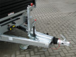 Humbaur HTK 3500.31 STAHL E-Pumpe, Gitteraufsatz, Rampen, Stützen - Bild 8