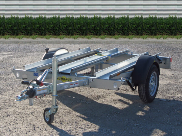Humbaur HM102113 Motorradtransporter mit 3 Motorradschienen