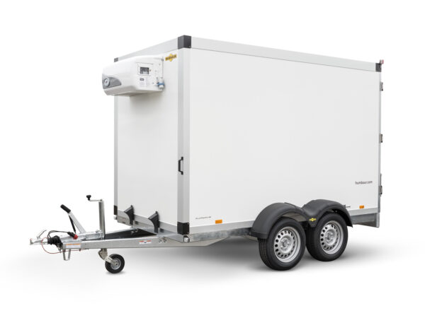 Humbaur HGK 35 42 18 – 21 PF60 Deluxe Tandem-Kühlkoffer mit leistungsstarkem Kühlaggregat