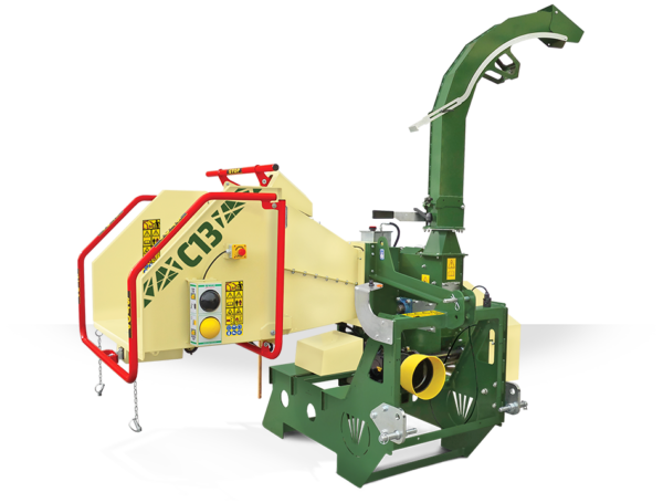 NEGRI Holzhäcksler C13 / Häcksler mit Dreipunktaufnahme CAT. 1 / 2 für Traktor