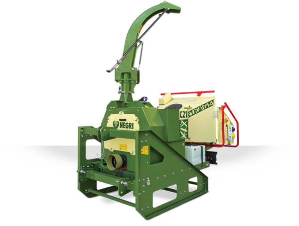 NEGRI Holzhäcksler C21 / Häcksler mit Dreipunktaufnahme CAT. 1 / 2 für Traktor