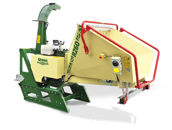 NEGRI Biohäcksler R260 / Häcksler mit Dreipunktaufnahme CAT. 1 / 2 für Traktor
