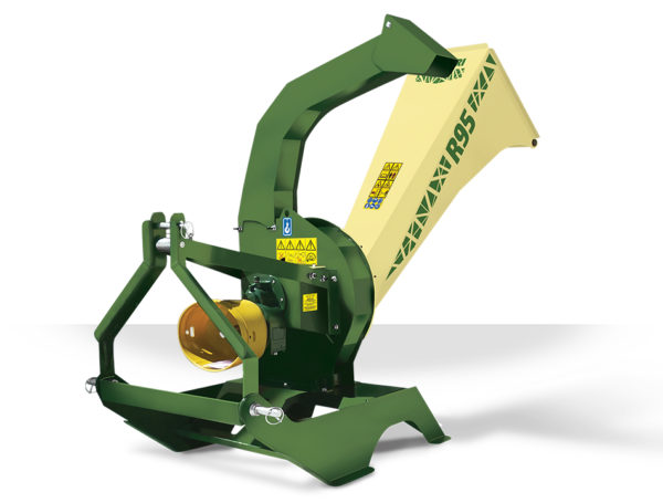NEGRI Biohäcksler R95T / Häcksler mit Dreipunktaufnahme CAT. 1 für Traktor
