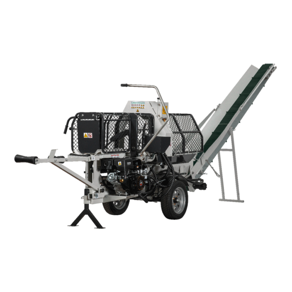 LUMAG SSA400G | Benzin-Sägespaltmaschine mit Fördenband